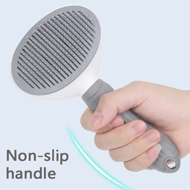 Gentle Groom™ Self-Cleaning Pet Brush
