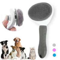 Gentle Groom™ Self-Cleaning Pet Brush